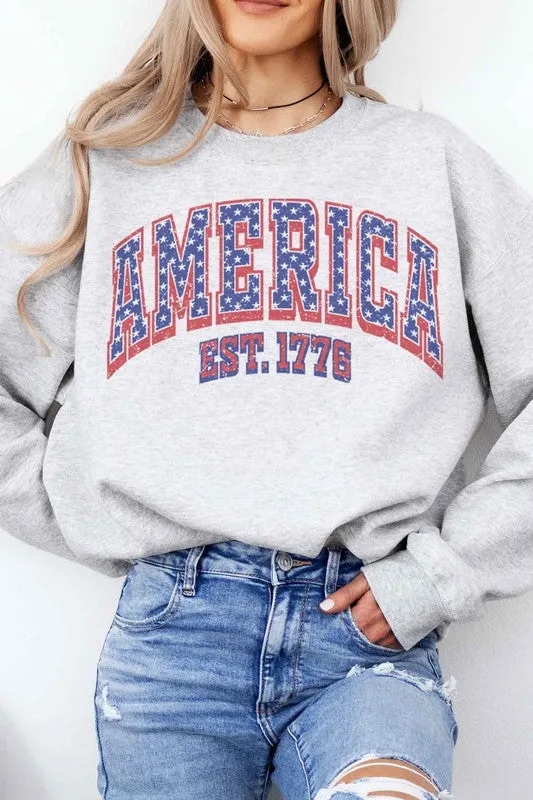 AMERICA GRAPHIC SWEATSHIRT