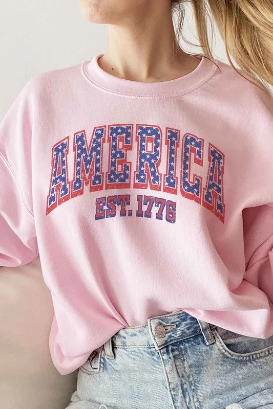 AMERICA GRAPHIC SWEATSHIRT