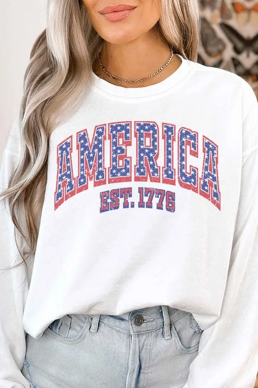 AMERICA GRAPHIC SWEATSHIRT