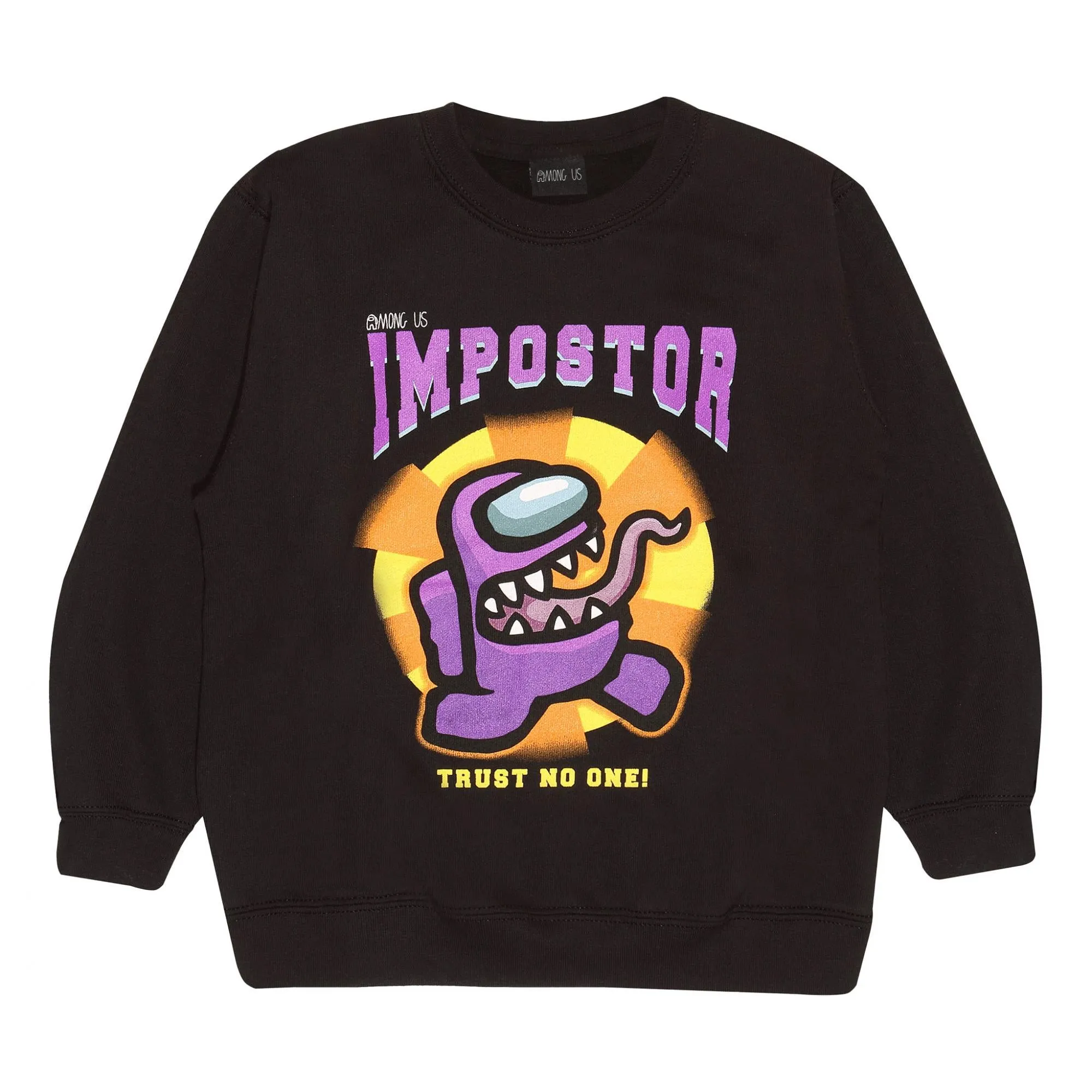 Among Us Childrens/Kids Trust No One! Sweatshirt
