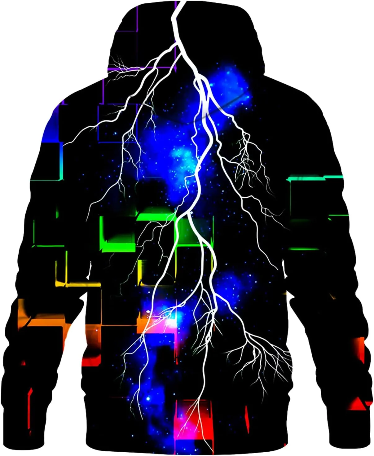 Asylvain Men Women Fashion Unisex 3D Printed Graphic Novelty Hoodie Pullover Hooded Sweatshirts with Pocket