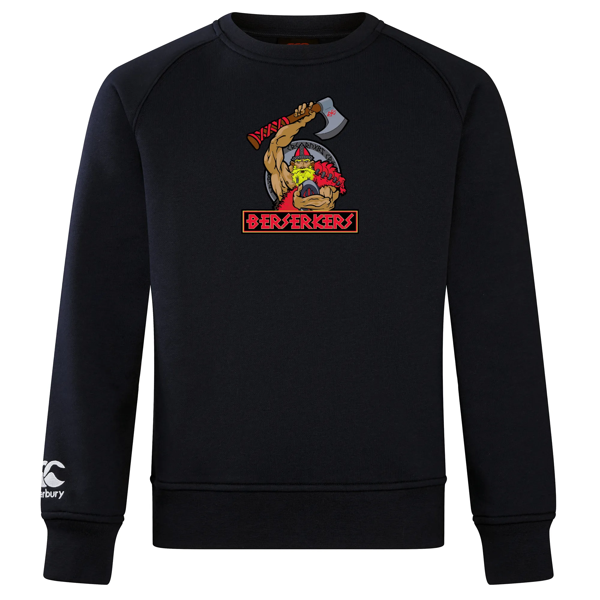 Berserkers Club Crew Sweatshirt by Canterbury