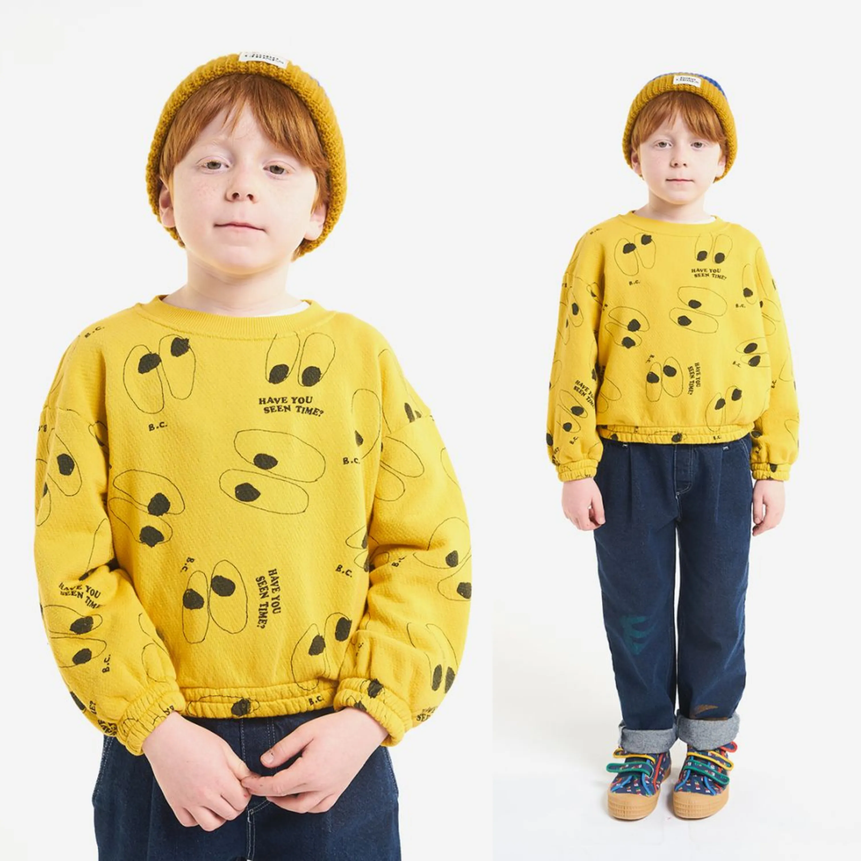 Bobo Choses Eyes  All Over Sweatshirt