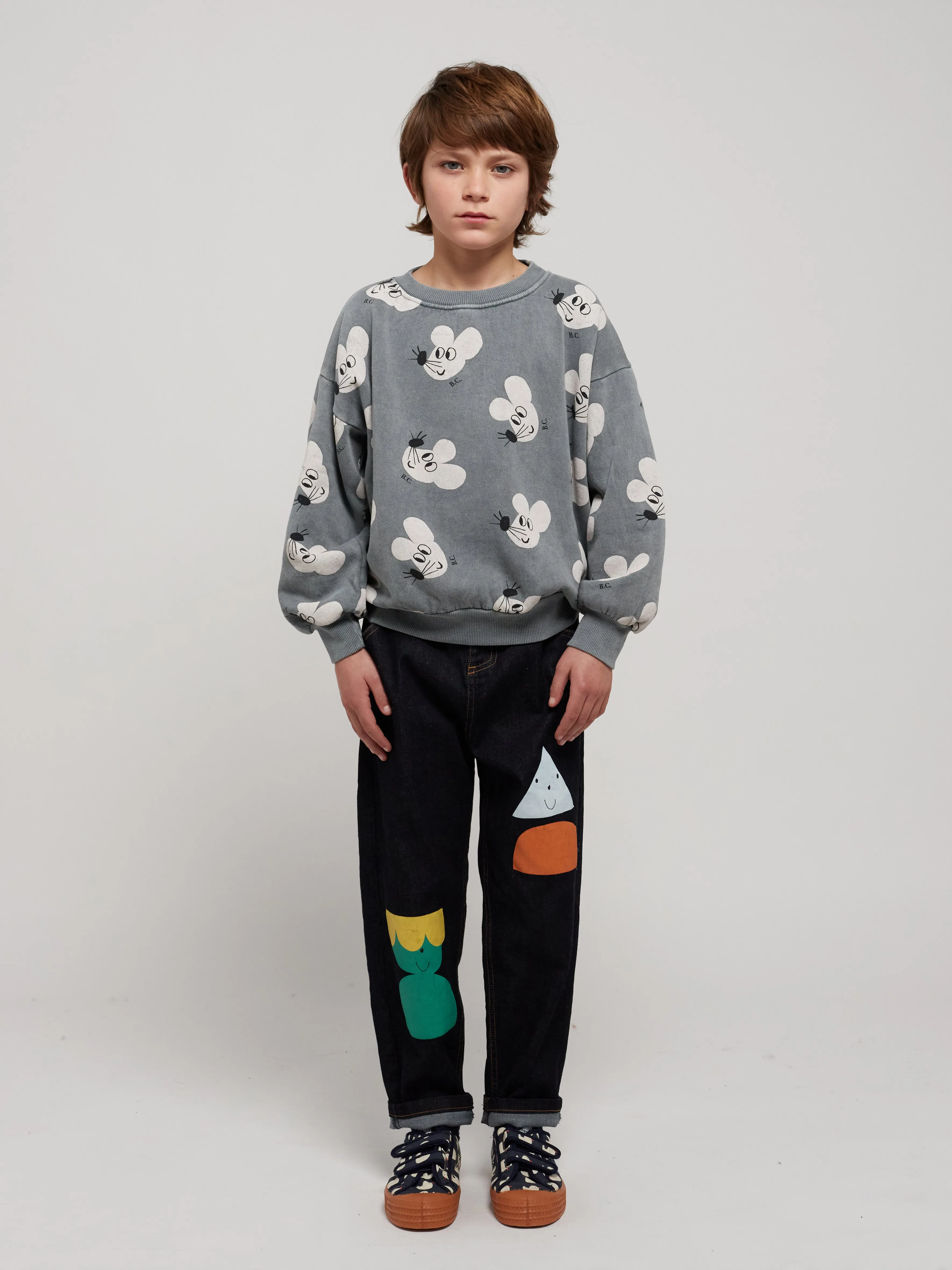Bobo Choses Mouse all over sweatshirt