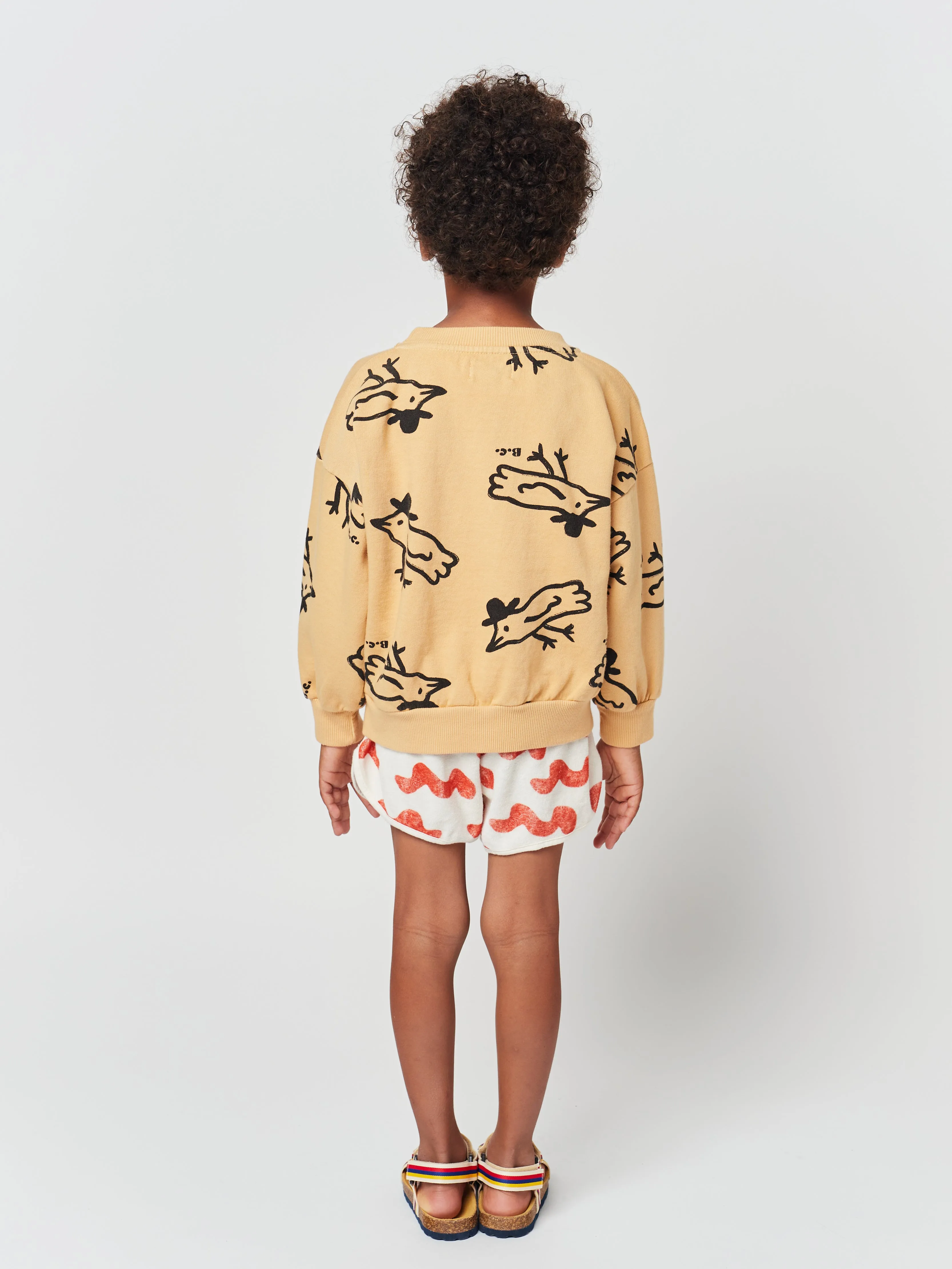Bobo Choses Mr Birdie All Over Sweatshirt