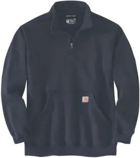 Carhartt Men's Loose Fit Midweight Quarter-Zip Mock-Neck Sweatshirt