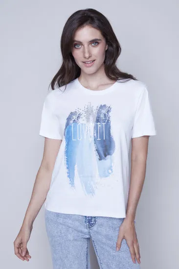 Carre Noir - Graphic Print T-shirt