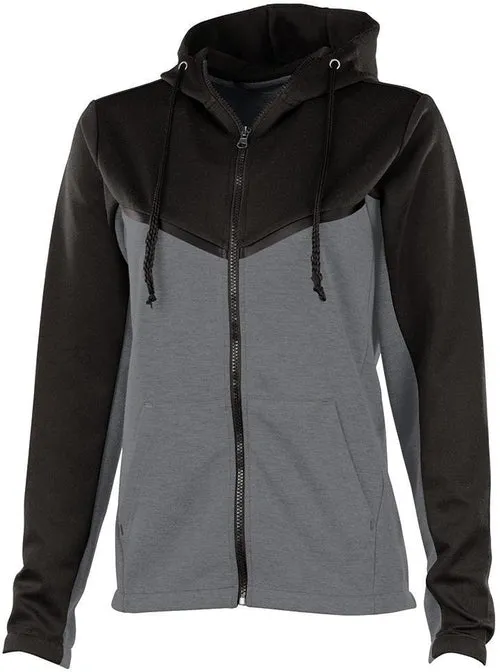 Charles River Ladies Seaport Full Zip Hoodie