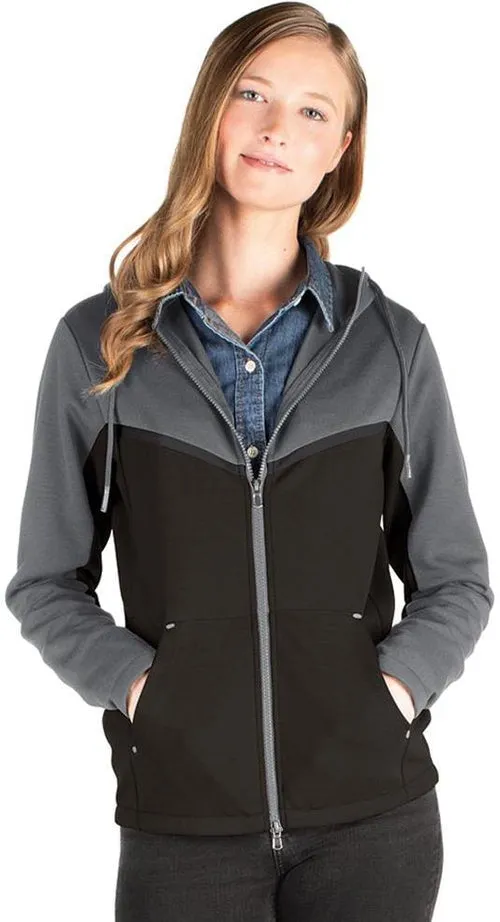 Charles River Ladies Seaport Full Zip Hoodie