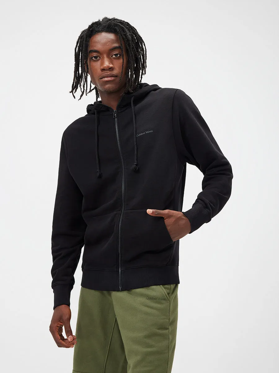 Cotton Terry Full Zip Sweatshirt