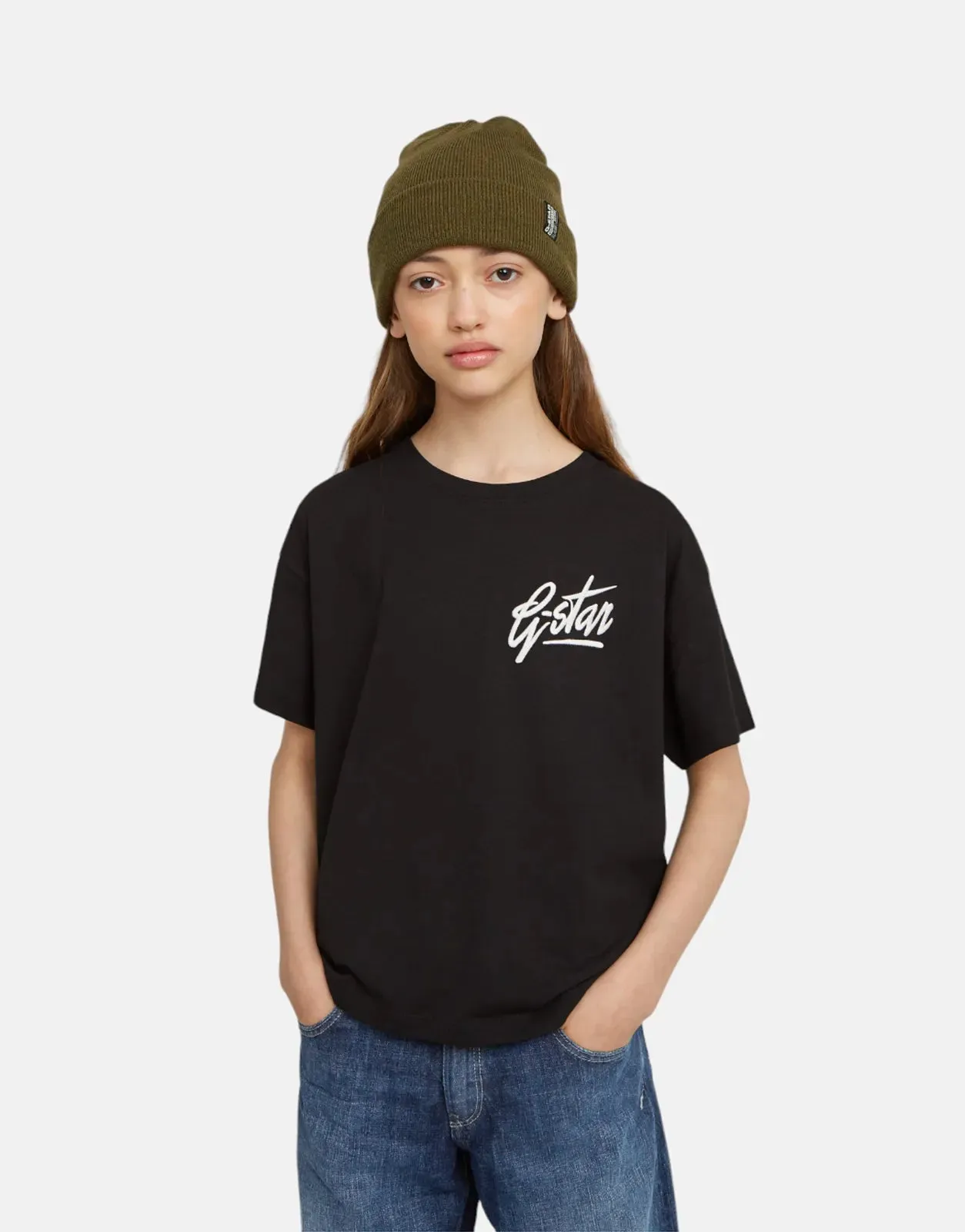 G-Star RAW Kids T-Shirt Loose Short Black
