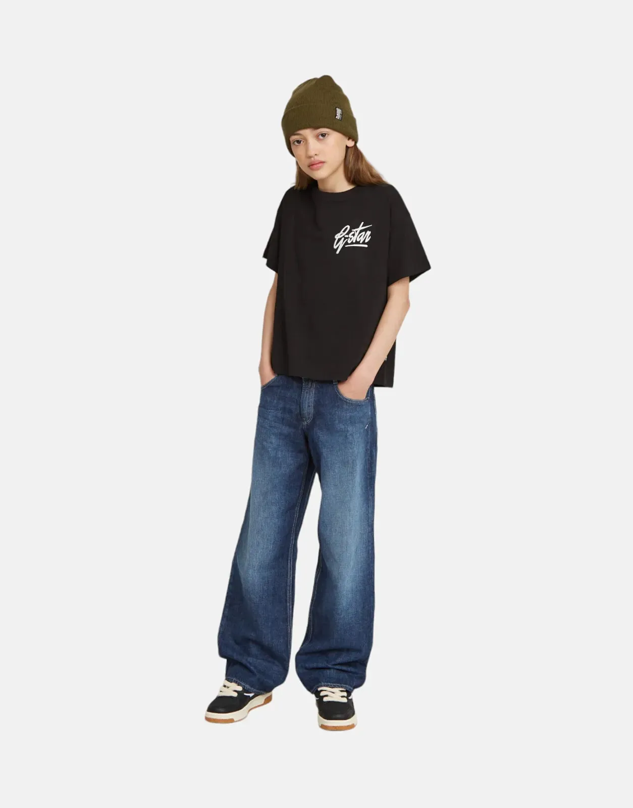 G-Star RAW Kids T-Shirt Loose Short Black