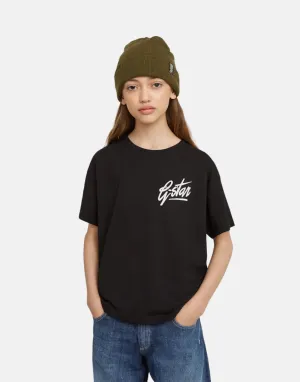 G-Star RAW Kids T-Shirt Loose Short Black