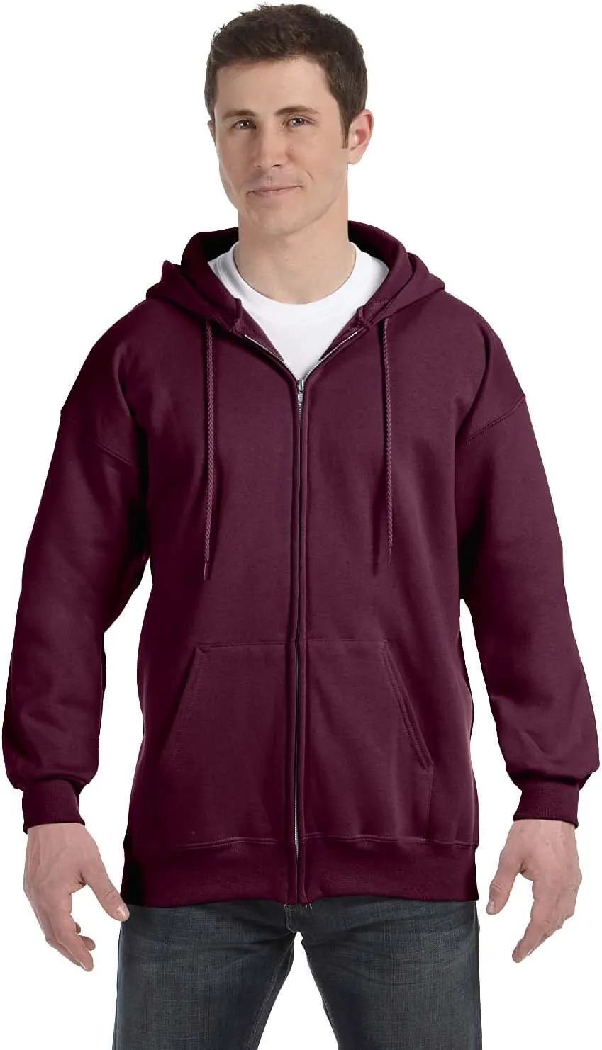 Hanes Men's Full Zip Ultimate Heavyweight Hoodie