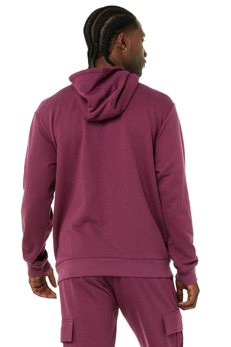 Highline Hoodie - Varsity Cardinal