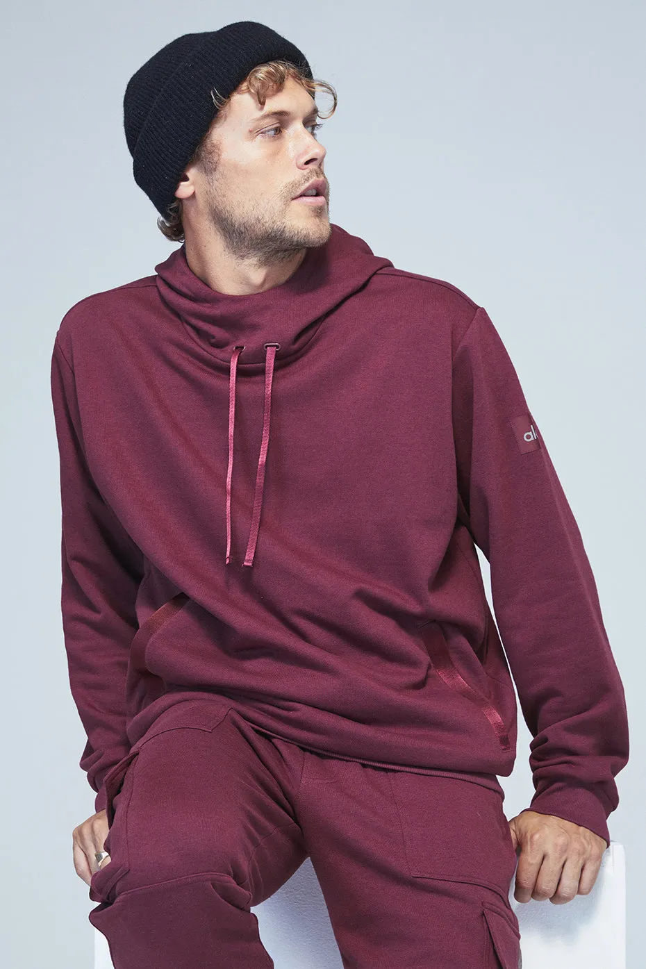 Highline Hoodie - Varsity Cardinal