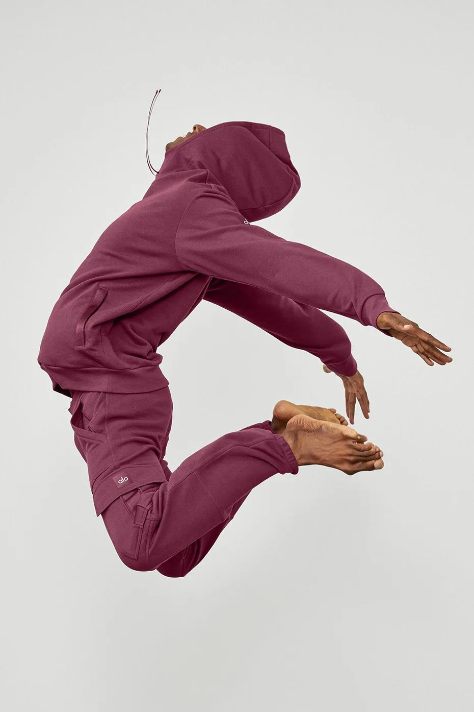 Highline Hoodie - Varsity Cardinal