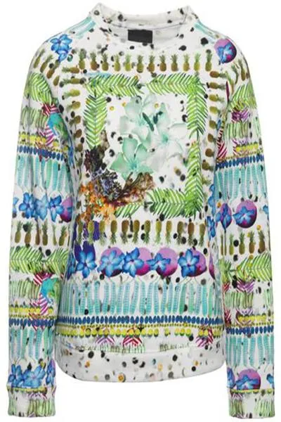 JANE CARR Jungle Pastel Sweater