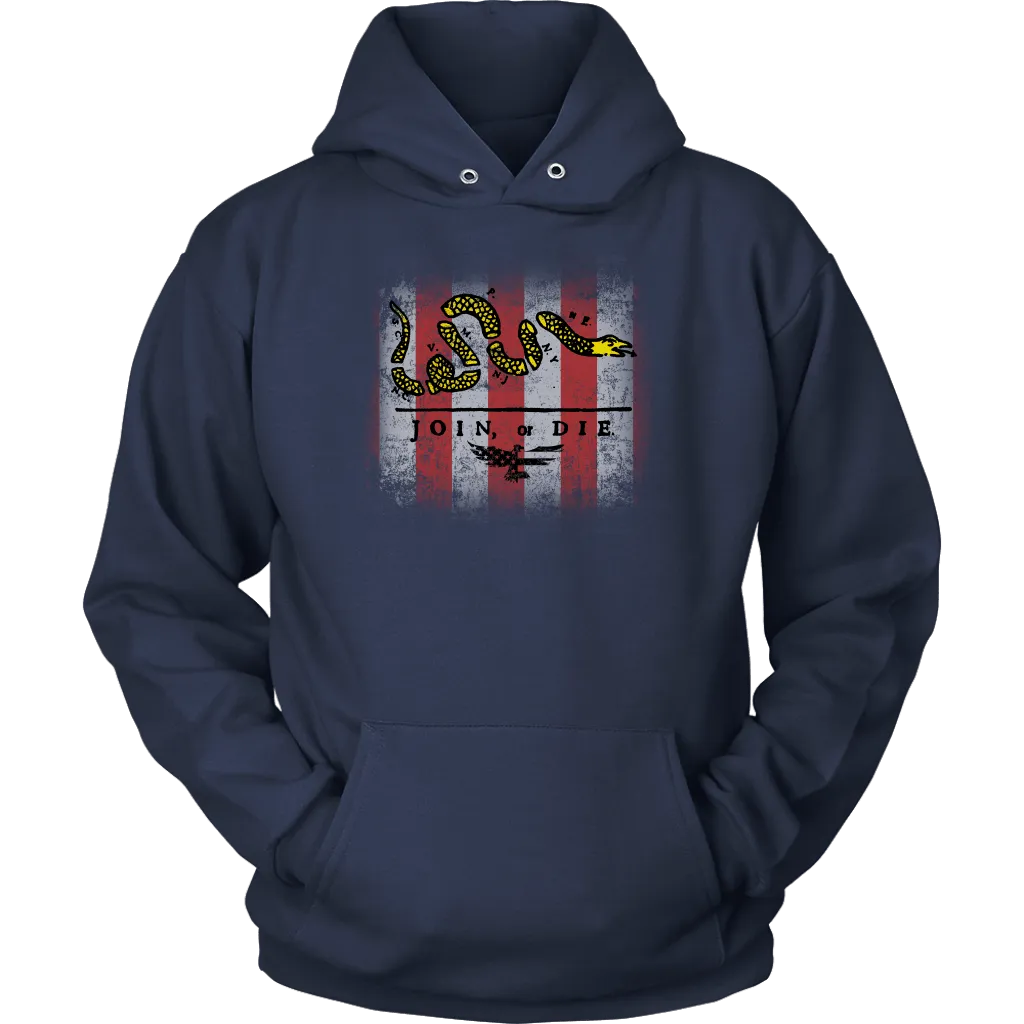 Join or Die Unisex Hoodie
