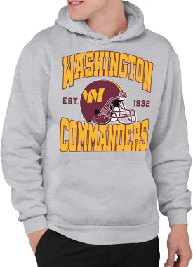 Junk Food Clothing x NFL - Team Helmet - Unisex Adult Pullover Hoodie for Men and Women - Officially Licensed NFL Apparel