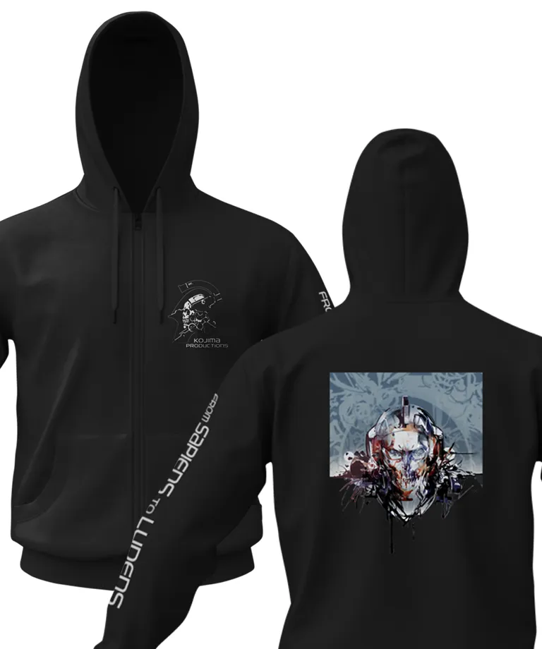 KOJIMA PRODUCTIONS LUDENS II Art Zip Hoodie