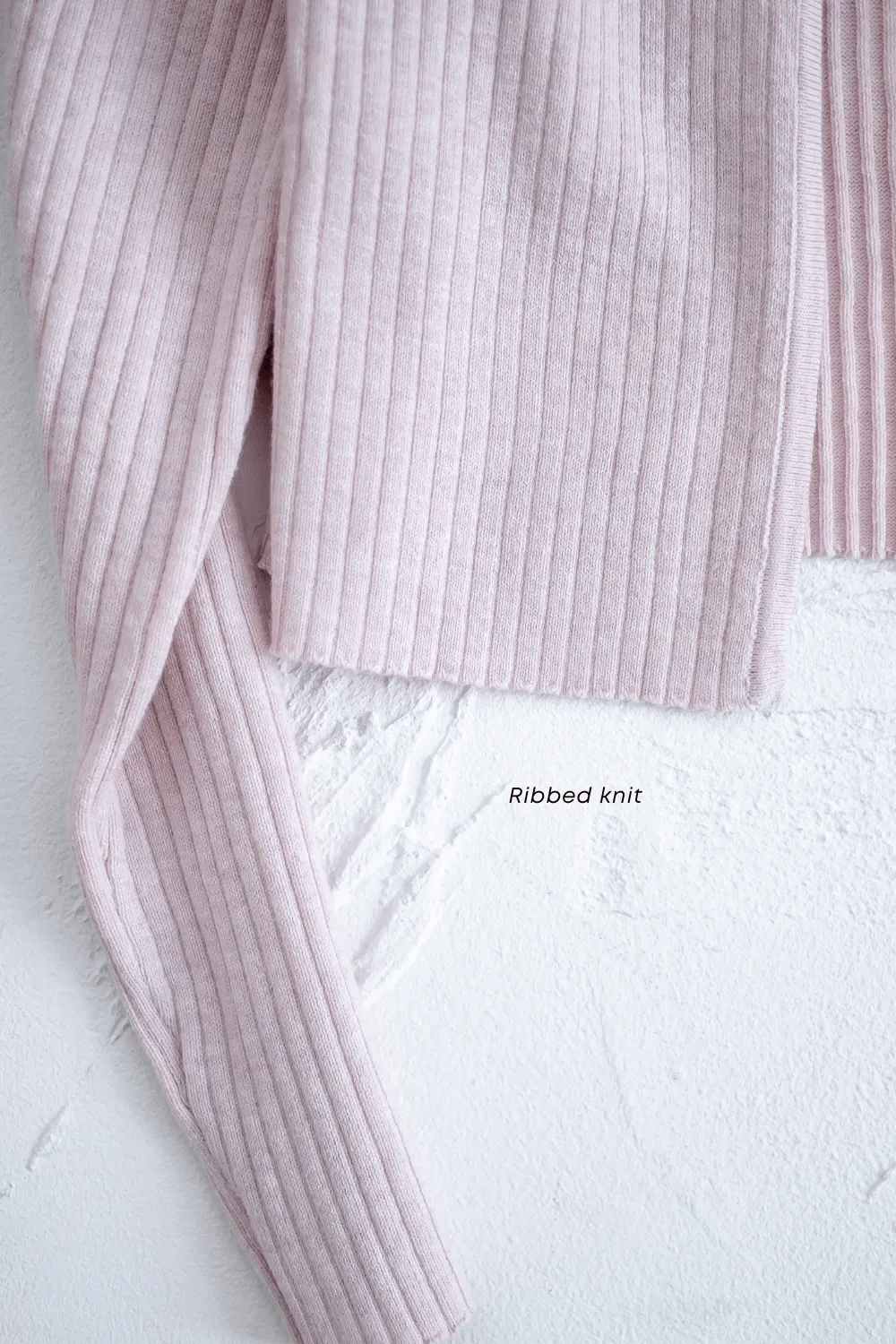 LIORA TIE-KNOT CARDIGAN IN WHITE