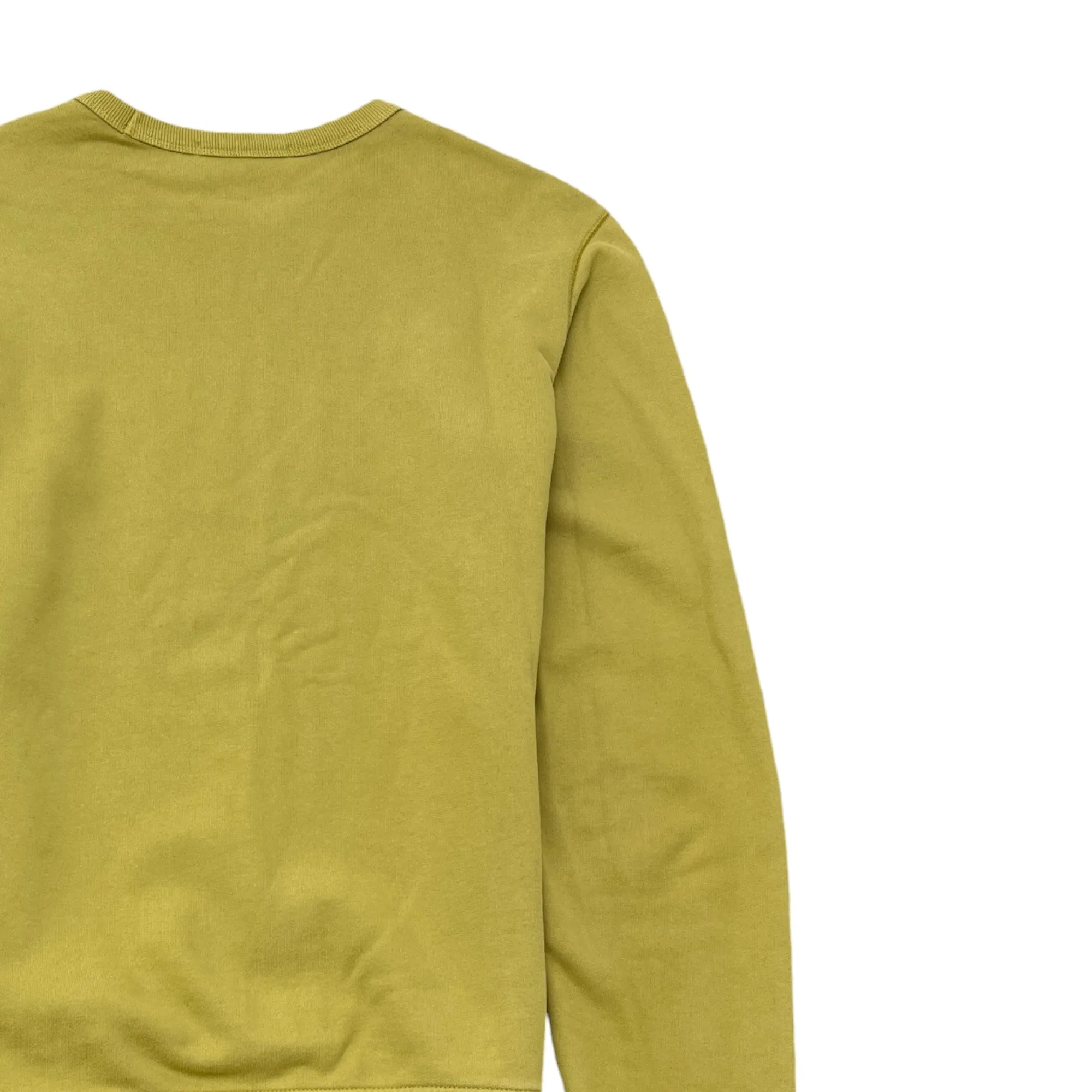 Men's Applique Logo Sweatshirt Green Size M
