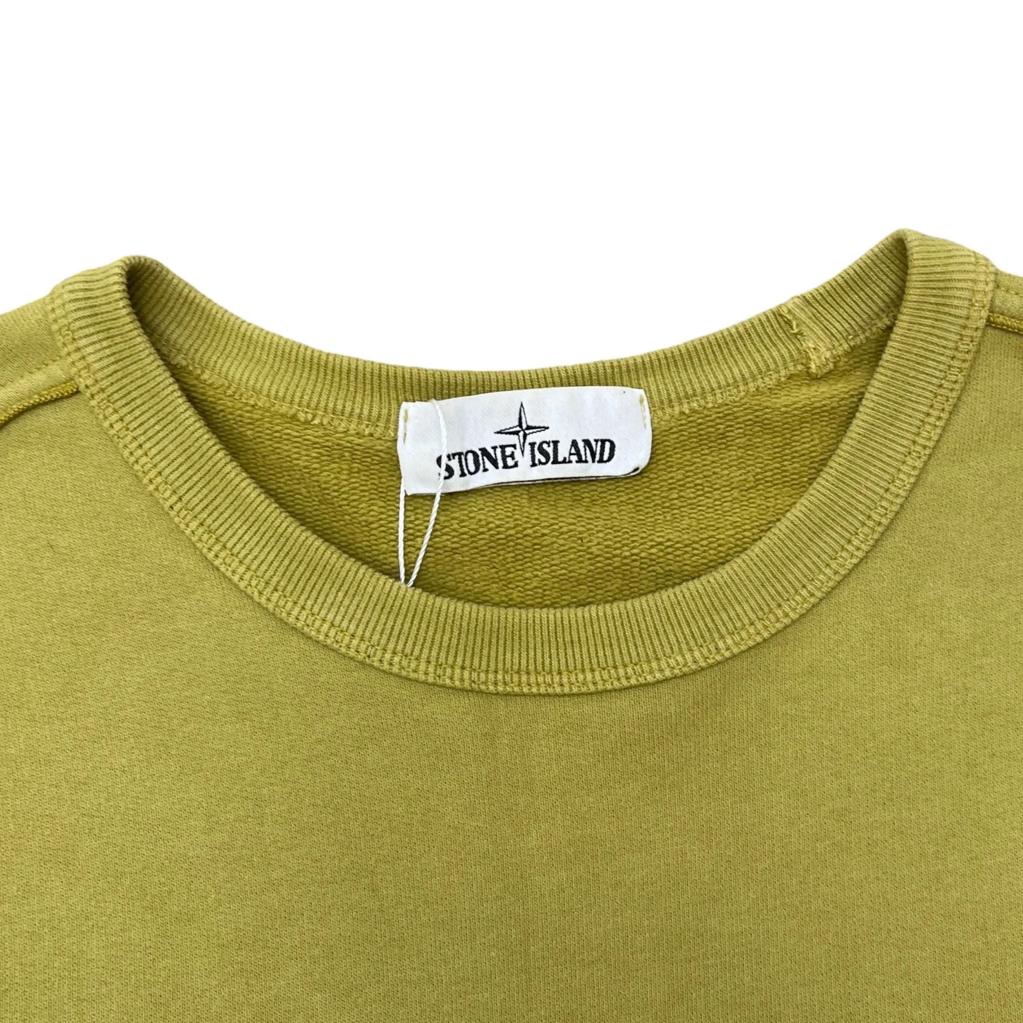 Men's Applique Logo Sweatshirt Green Size M