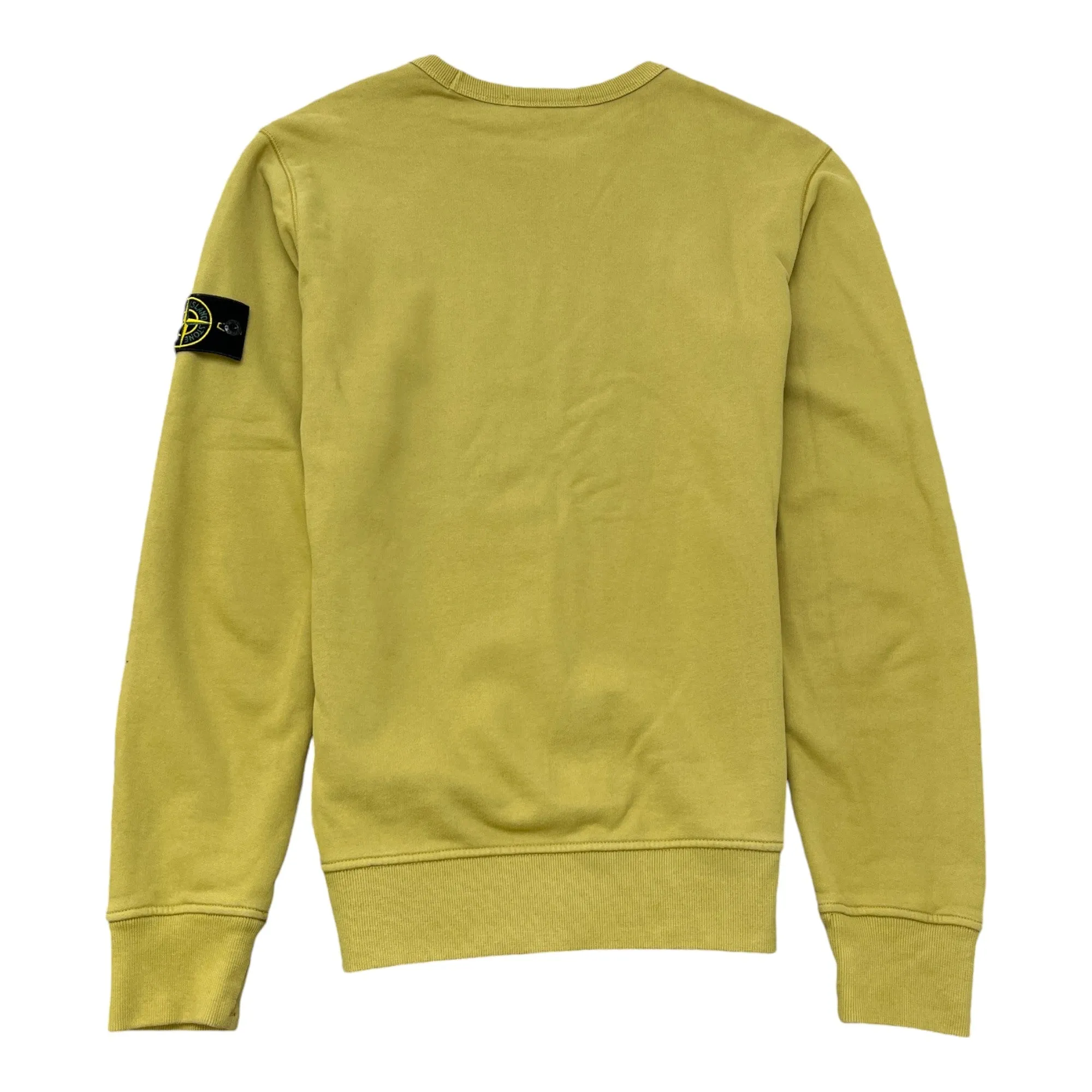 Men's Applique Logo Sweatshirt Green Size M