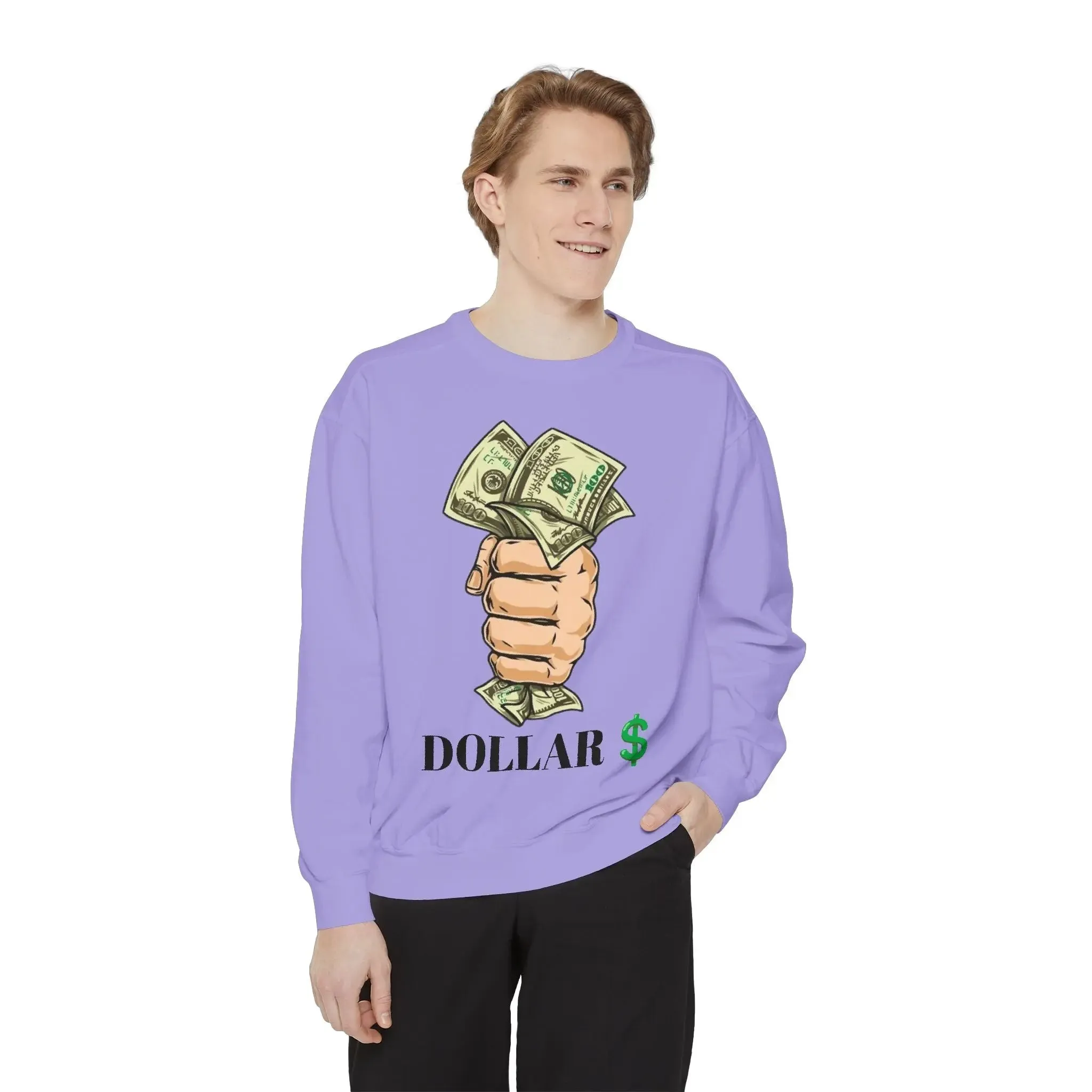 MENS DOLLAR Garment-Dyed Sweatshirt