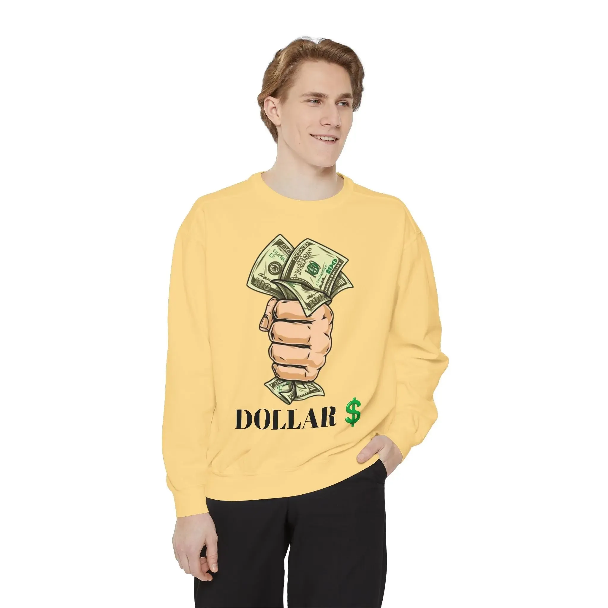 MENS DOLLAR Garment-Dyed Sweatshirt