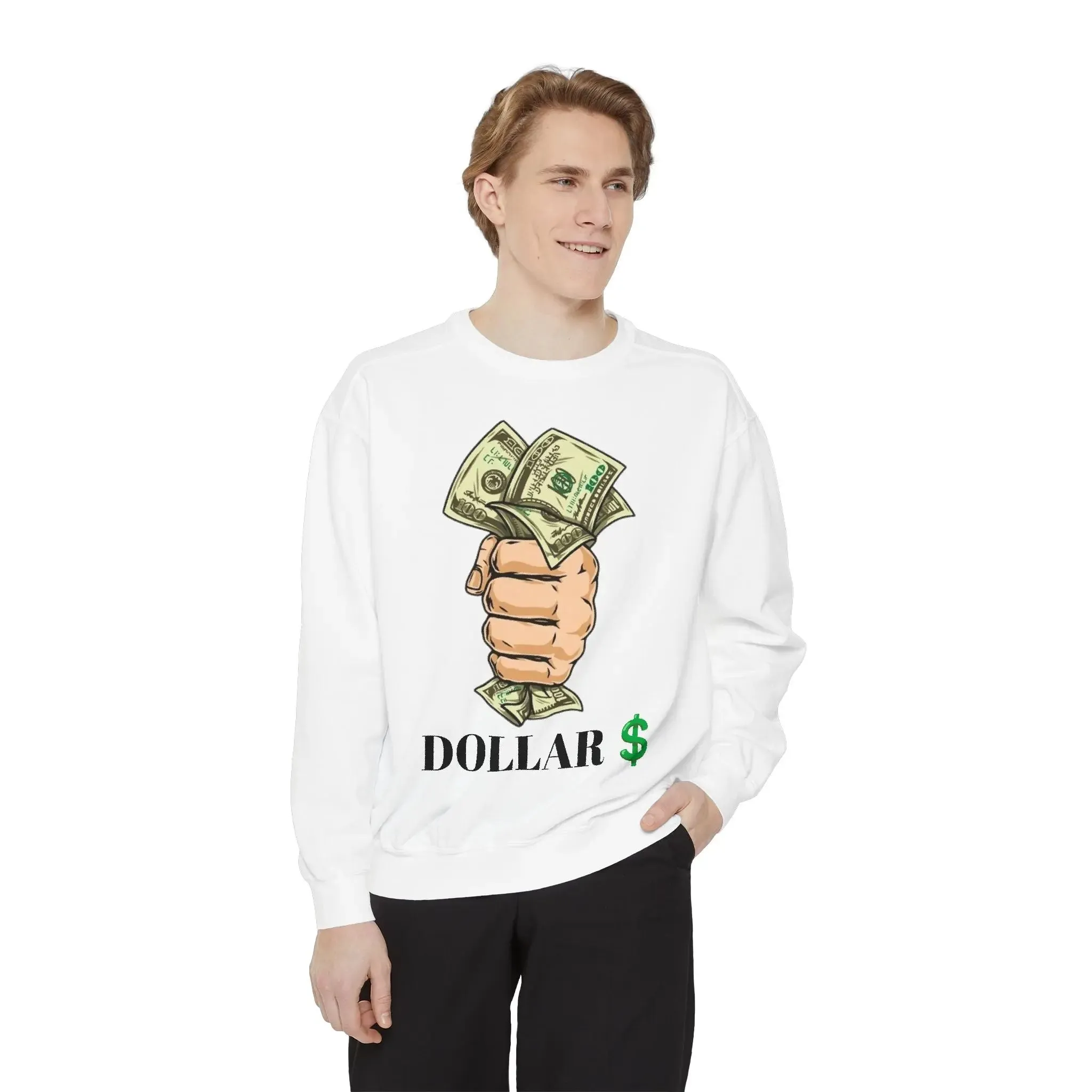 MENS DOLLAR Garment-Dyed Sweatshirt