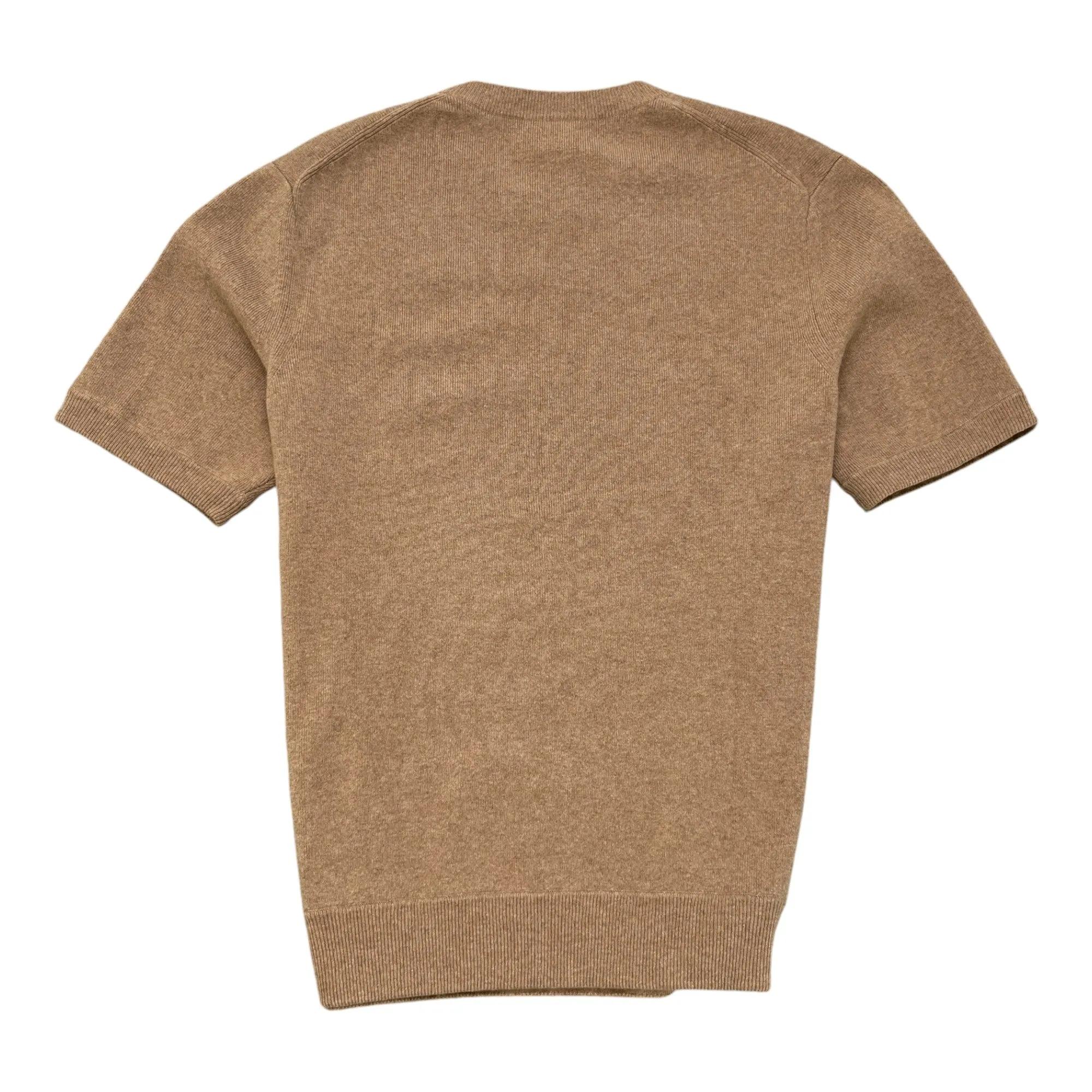 Men's Embroidered Logo Sweatshirt Beige Size XL