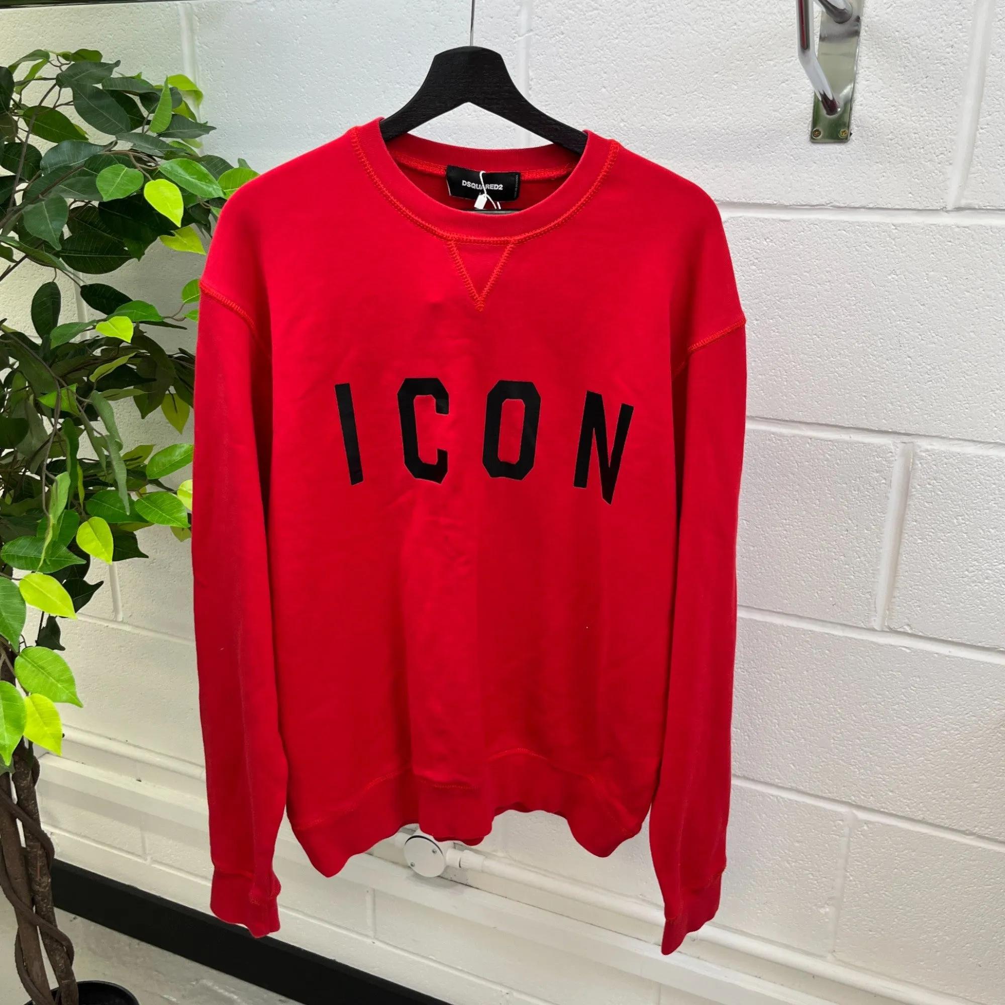 Men's Icon Sweatshirt Red Size L