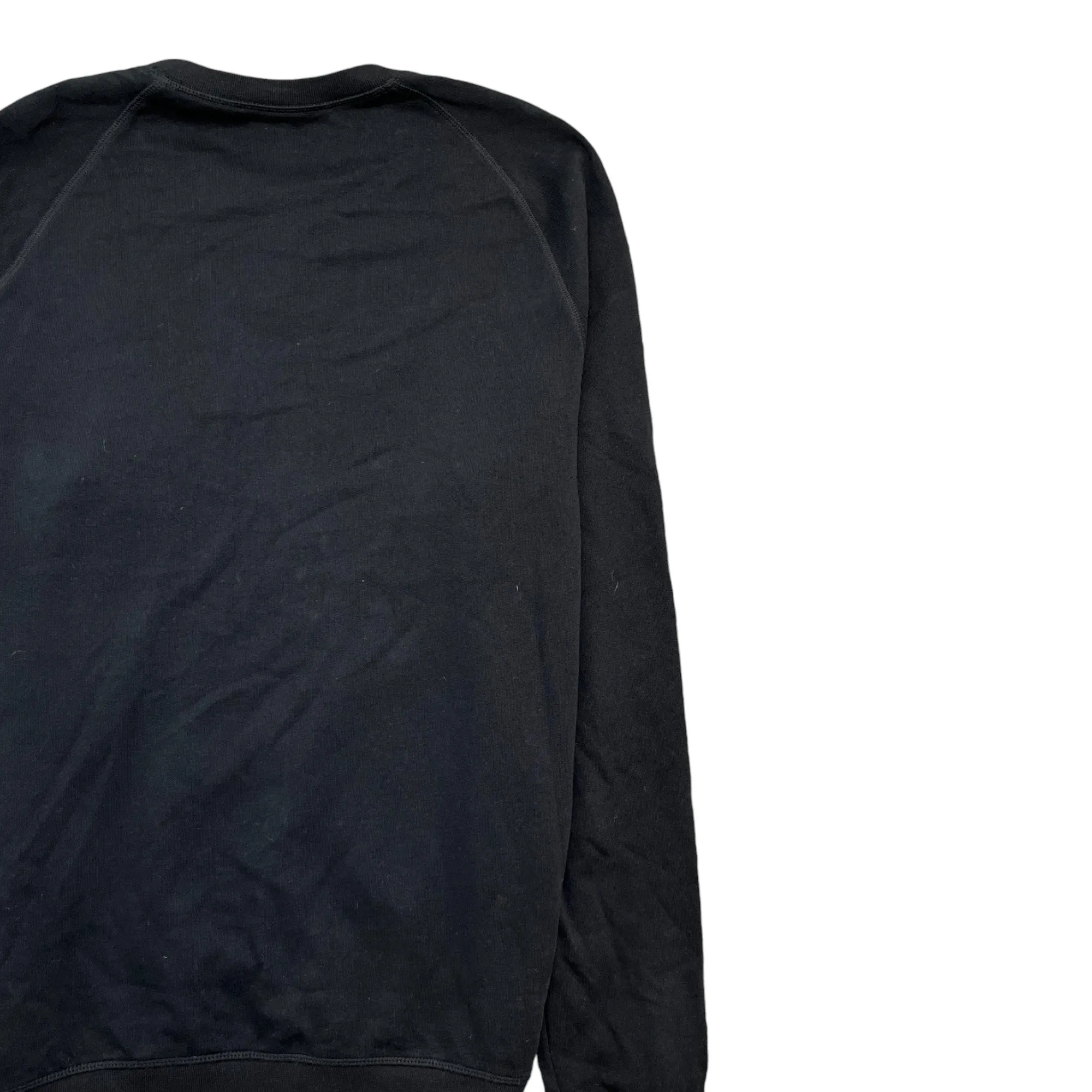 Men's Logo Stripe Sweatshirt Black Size L