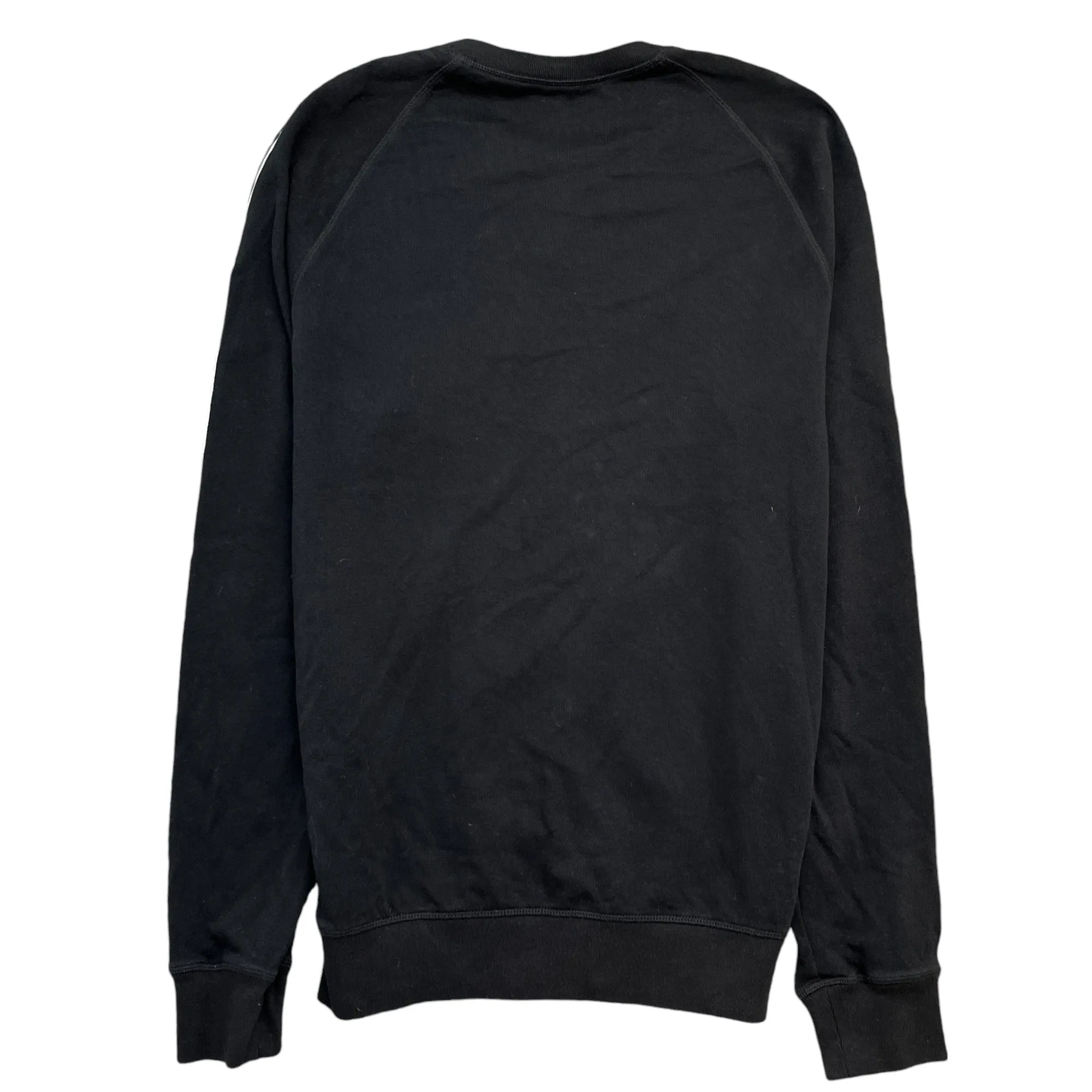 Men's Logo Stripe Sweatshirt Black Size L