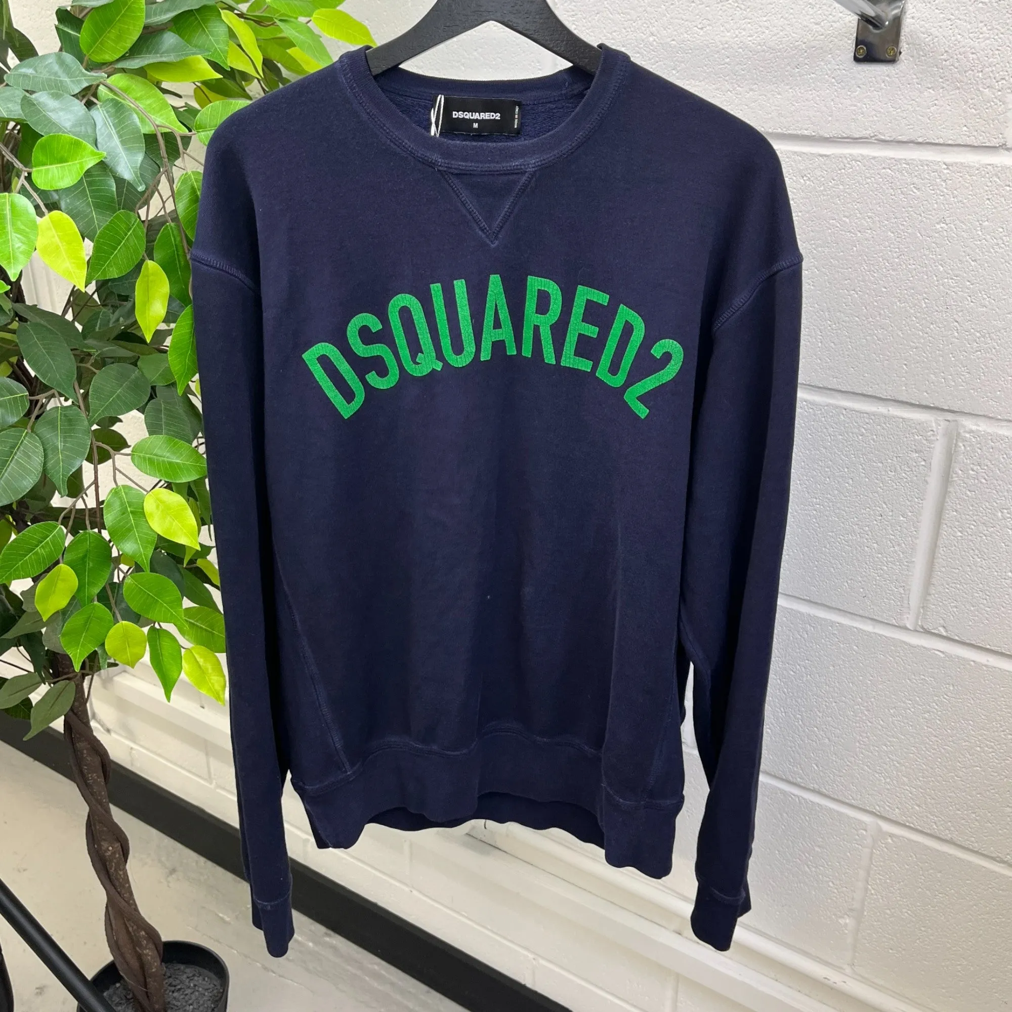 Men's Logo Sweatshirt Navy Size M