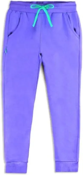 Mightly Boys and Girls' Sweatpants Joggers | Organic Cotton Soft Fleece Track Pants, Stretch Waistband, Fair Trade Certified