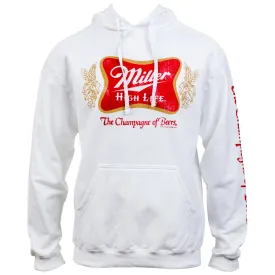 Miller High Life Logo Sleeve Print Hoodie