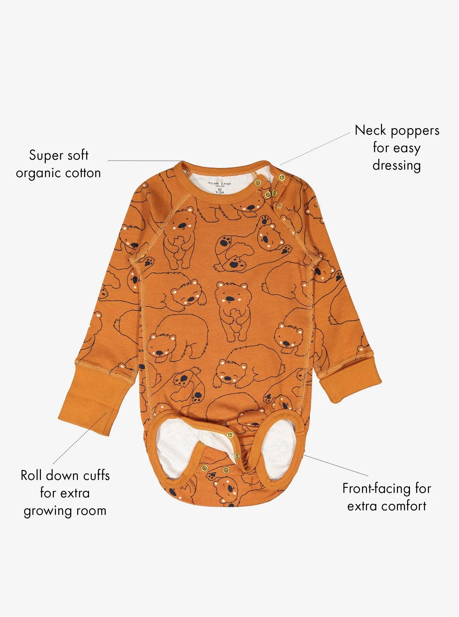 Sleepy Bear Babygrow