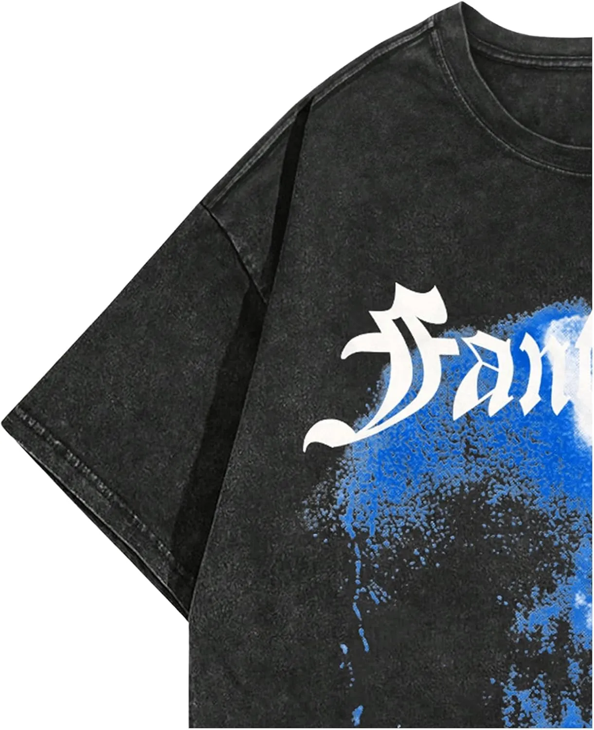 SOLY HUX Men's Letter Print Graphic T Shirt Short Sleeve Round Neck Summer Tee Tops