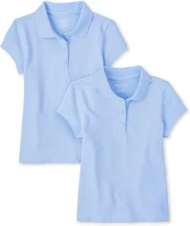 The Childrens Place Multipack Short Sleeve Pique Polo