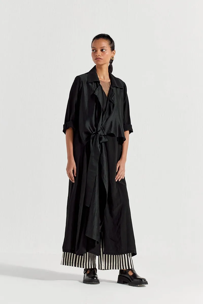 Tie Jacket Co-ord (Set of 3) - Black