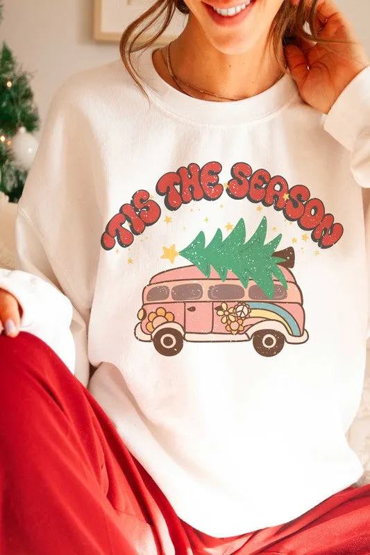 'TIS THE SEASON GRAPHIC SWEATSHIRT