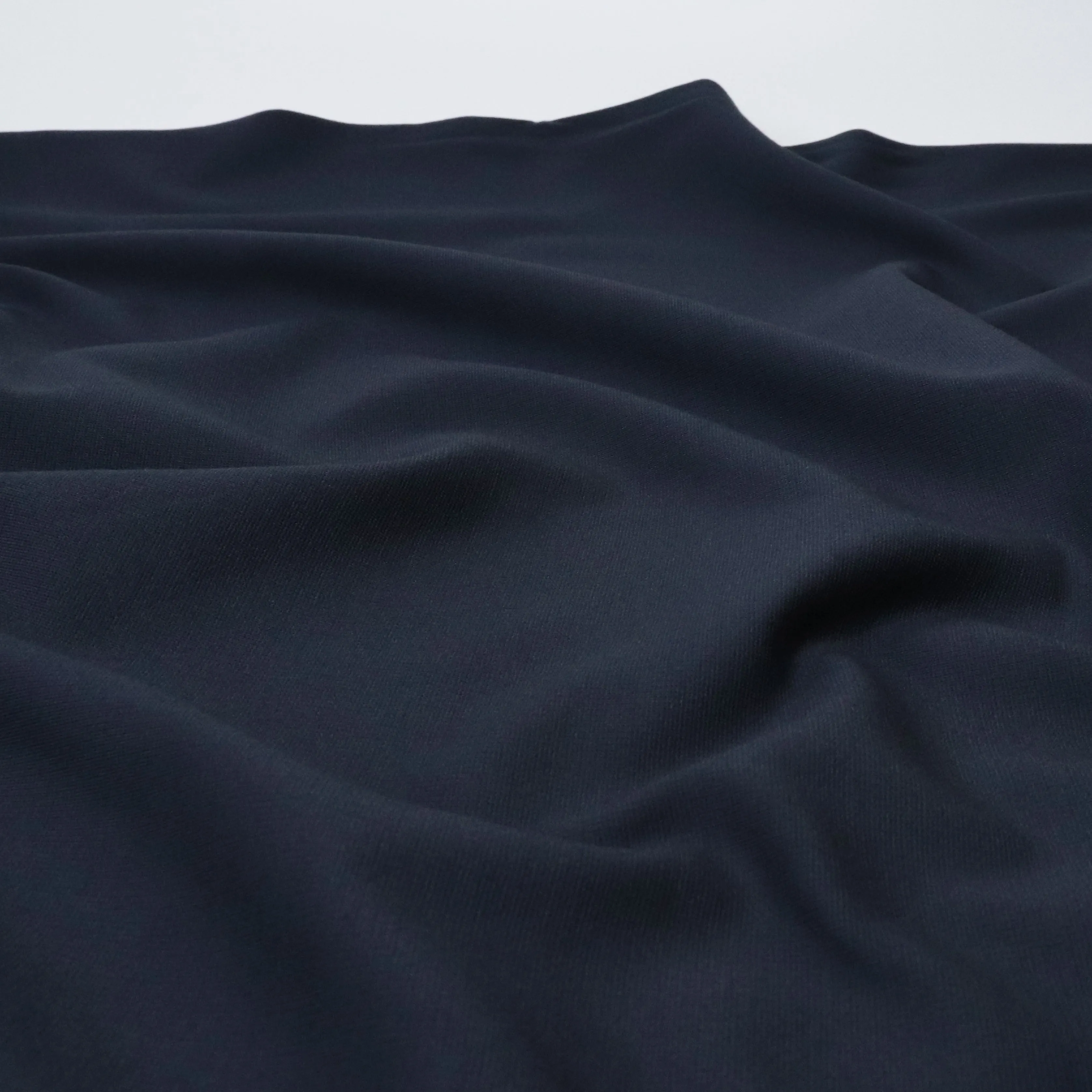 Viscose Ponte Di Roma - Navy - END OF BOLT 88cm