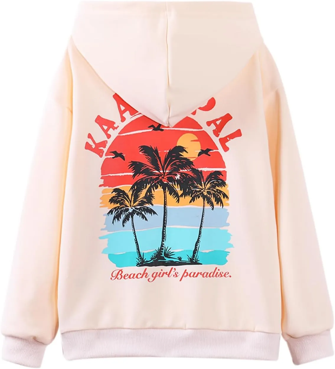 WELAKEN Teen Girls Graphic Hoodie Sweatshirt Long Sleeve Printed Pullover Sweatshirts,6-14