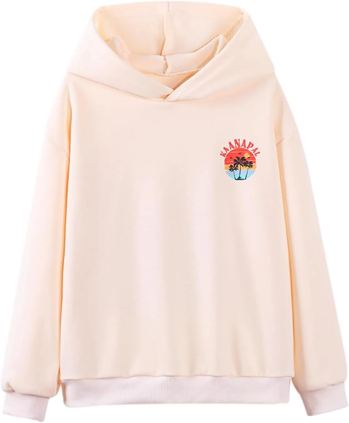 WELAKEN Teen Girls Graphic Hoodie Sweatshirt Long Sleeve Printed Pullover Sweatshirts,6-14