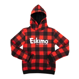 Youth Plaid Cotton Hoodie