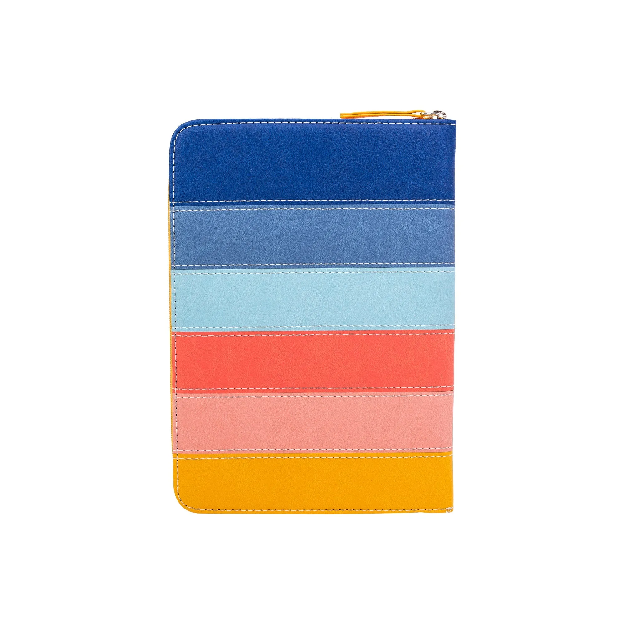 Zippered Journal: Modern Rainbow