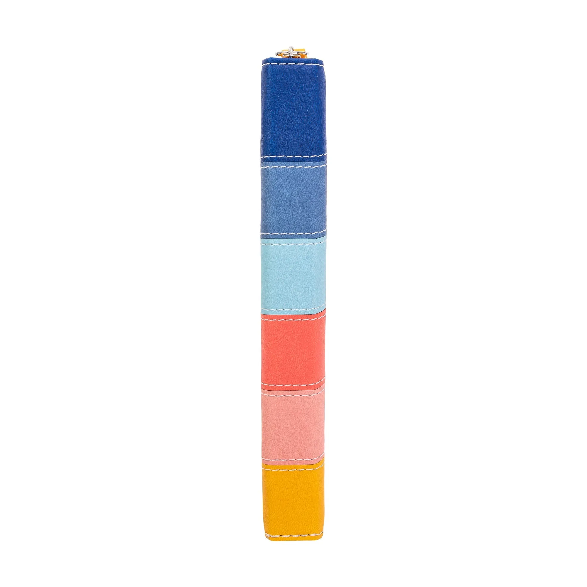 Zippered Journal: Modern Rainbow